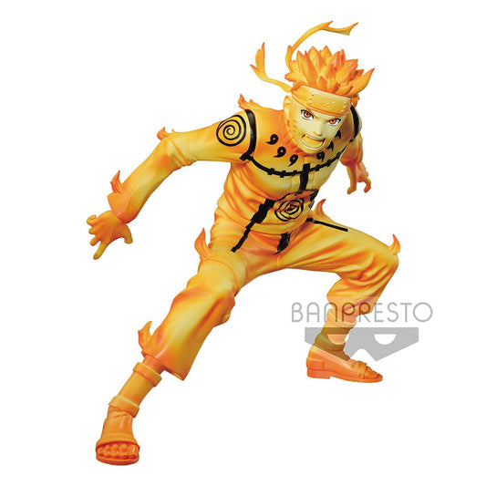 Naruto Shippuden Vibration Star Kyuubi Mode Naruto Uzumaki Figure