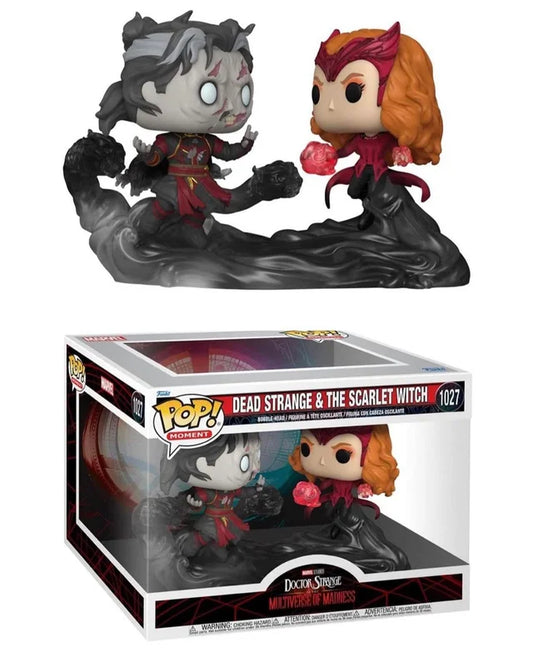 Doctor Strange into the Multiverse Dead Strange & The Scarlet Witch Funko Pop Moment