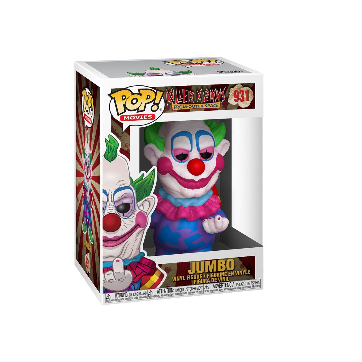 Killer Klowns From Outer Space Jumbo Funko Pop