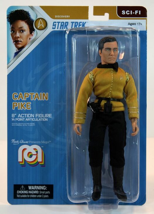 Star Trek Discovery Captain Pike Mego