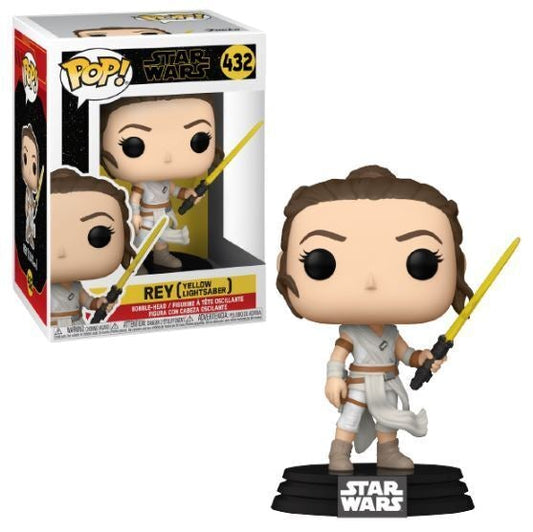 Star Wars Rey (Yellow Lightsaber) Funko Pop